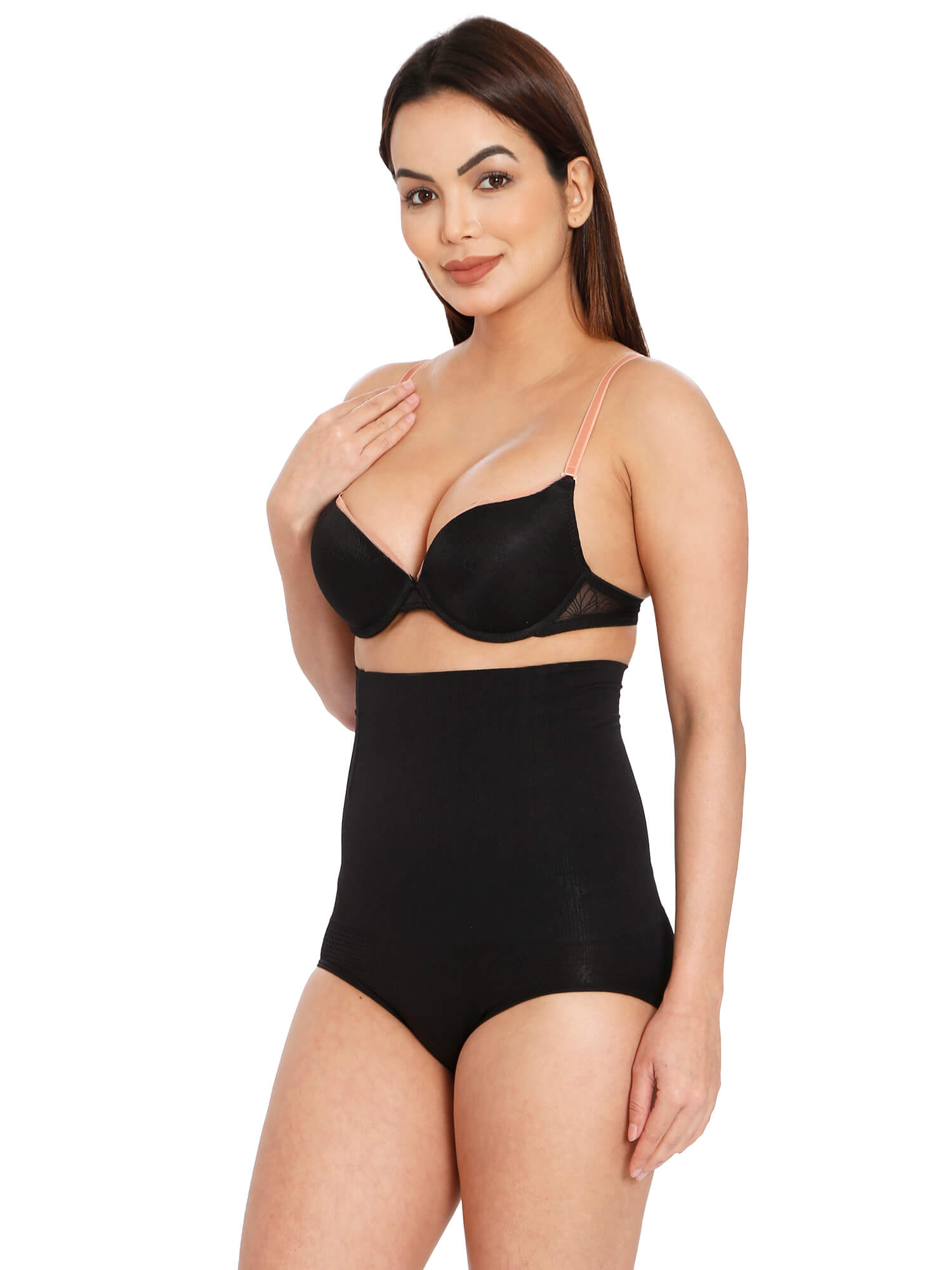 Black Chafe-Free Finish Shapewear