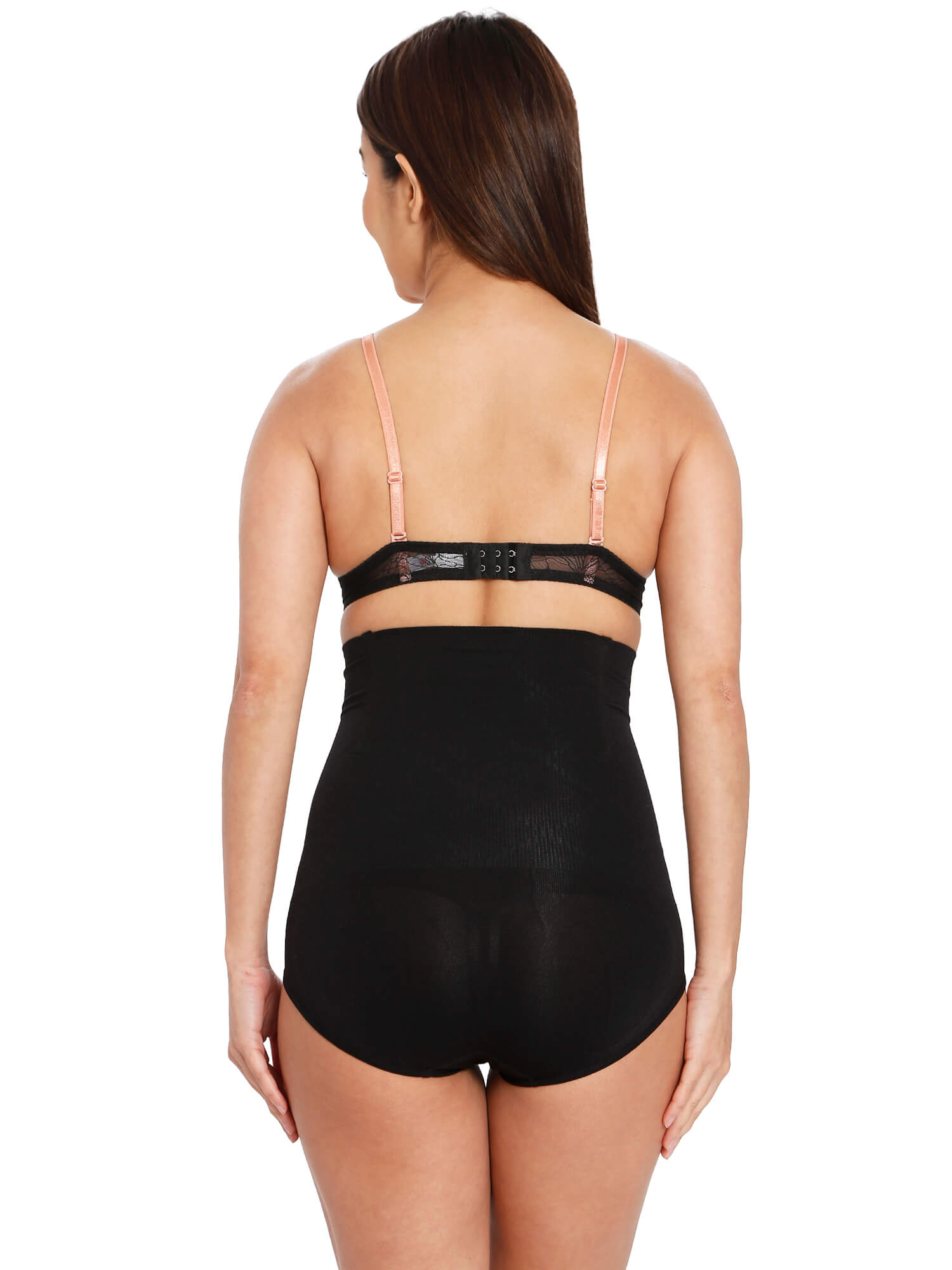 Black Mid-Waist Shaping Brief